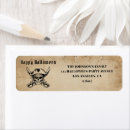 Search for pirate return address labels Black