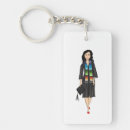 Search for high school graduation rectangular key rings Senior