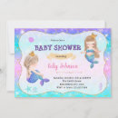 Search for twin mermaids invitations Twins