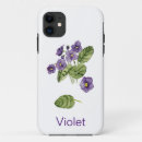 Search for violet flowers iphone cases Elegant