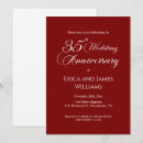 Search for coral anniversary invitations Simple