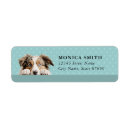 Search for australian shepherd return address labels Cute