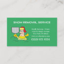 Search for snow removal business cards Blower