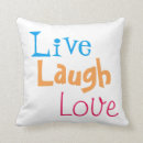 Search for live laugh love cushions Red