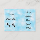 Search for alone business cards Pets