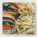 Search for burger clocks Fries