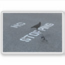 Search for funny crow stickers Black