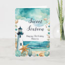 Search for nautical birthday cards Beach