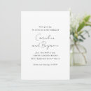 Search for plain wedding invitations Classic