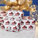Search for canada wrapping paper Patriotic