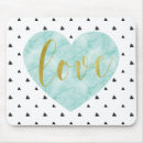 Search for heart pattern mousepads Trendy
