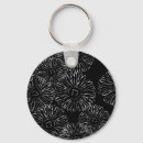 Search for white flower key rings Abstract