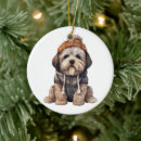 Search for lhasa apso christmas tree decorations Pet