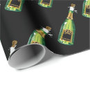 Search for new years eve wrapping paper Champagne