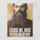Search for for with beards postcards For him