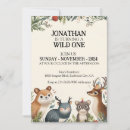Search for funny animal birthday invitations Zoo