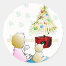 Search for christmas eve stickers Illustration