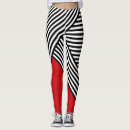Search for red and white striped leggings Diagonal