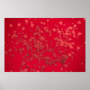 Search for red heart pattern posters Background