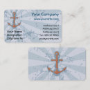 Search for anchor business cards Navy