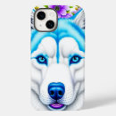 Search for husky dog iphone cases Blue eyes