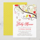 Search for red bird invitations Lovebirds
