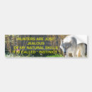 Search for wild animals bumper stickers hunting