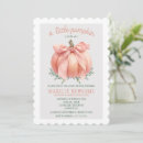 Search for a little pumpkin baby girl shower invitations Pink bow