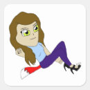 Search for chibi girl stickers Cute