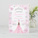 Search for snowflake quinceanera invitations 15th birthday