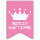 Search for girly bunting flags Crown