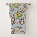 Search for monkeys bath towels Jungle