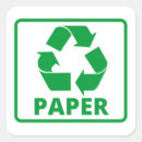 Search for recycled paper stickers Global warming