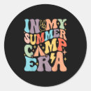 Search for summer camp stickers Retro