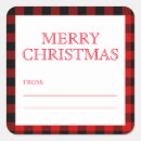 Search for red and black plaid stickers Merry christmas
