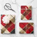 Search for vintage red and green christmas wrapping paper Stylish