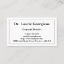 Search for oral surgeon business cards General dentist