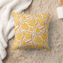 Search for yellow flower cushions Floral pattern