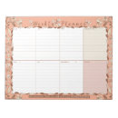 Search for weekly calendar notepads Week at a glance