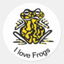 Search for lovely frog stickers Amphibian