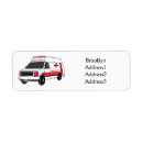 Search for paramedic return address labels Ambulance