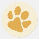 Search for gold paw stickers Animal