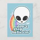 Search for cute alien postcards Aliens