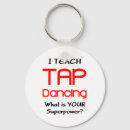 Search for tap key rings Dance teacher