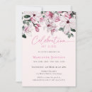 Search for pink funeral invitations Remembrance