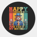Search for happy groundhog day stickers Lover