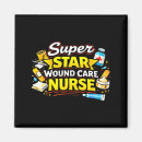 Search for wounded magnets Care