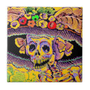 Search for dia de los muertos tiles Catrina