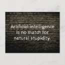 Search for intelligence postcards Typography