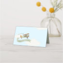 Search for airplane place cards Vintage